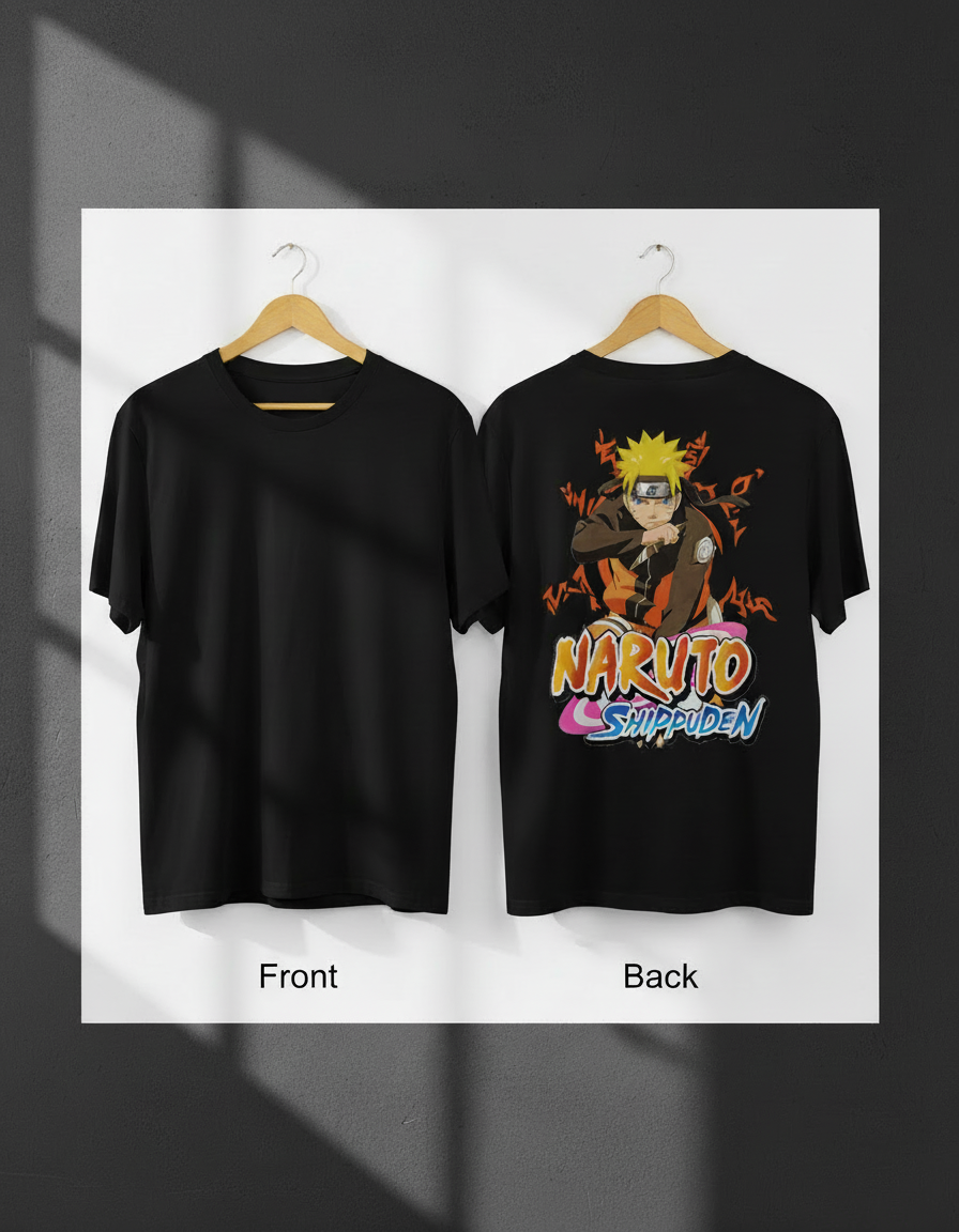 Naruto Shippuden | DTF Printed | Unisex Classic Crew T-Shirt