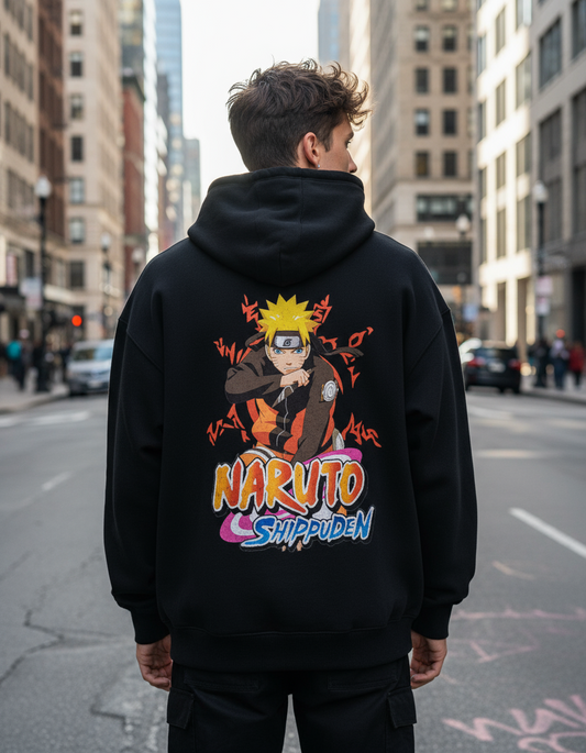 Naruto Shippuden | DTF Printed | Unisex Oversized Hoodie