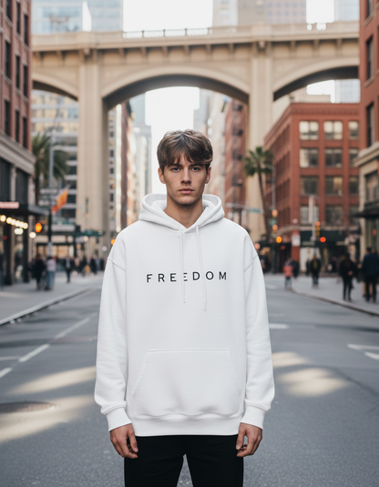 Freedom | DTF Printed | Unisex Oversized Hoodie